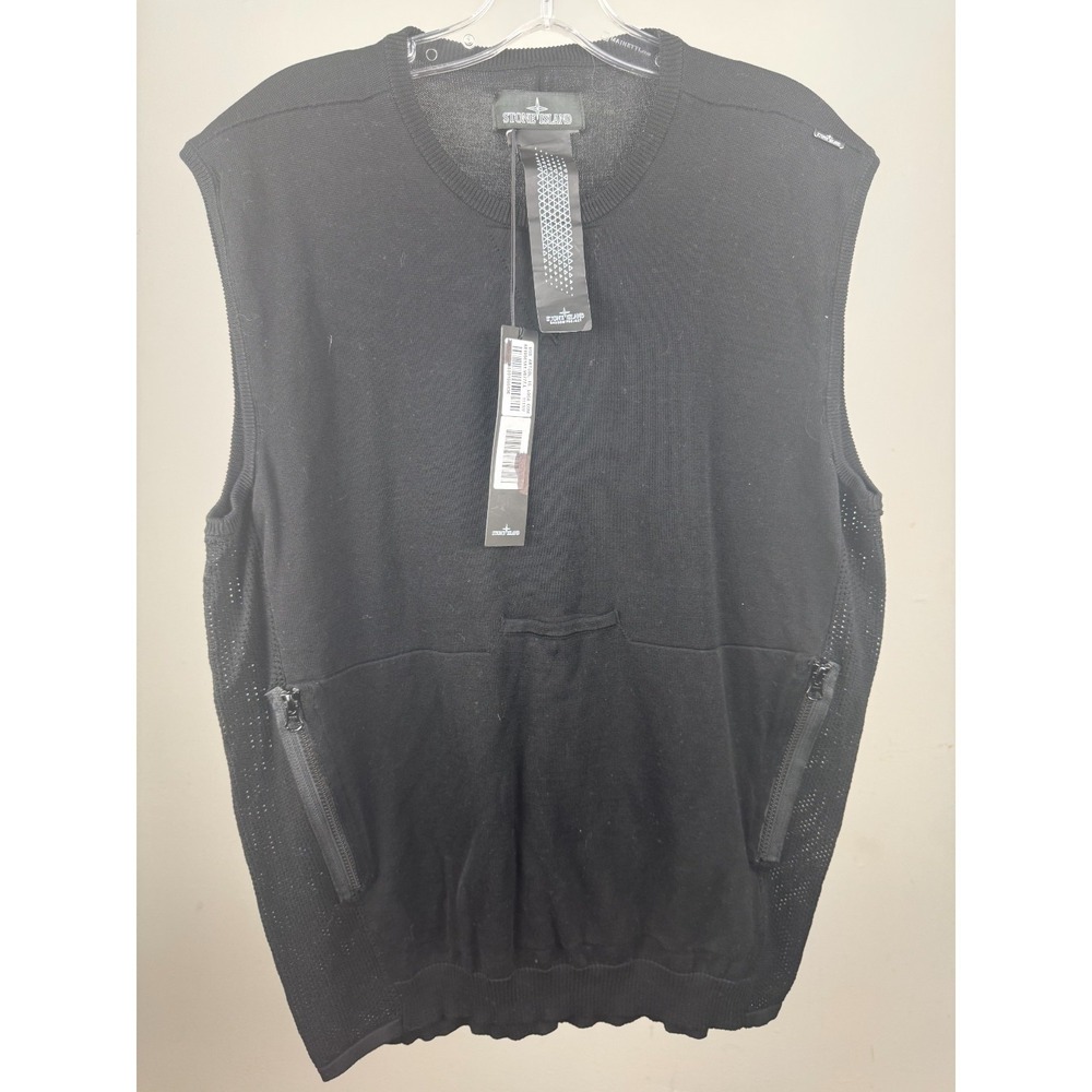 STONE ISLAND SHADOW PROJECT VEST BLACK SIZE L